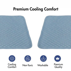Frostcore™ Cooling Mat (2-pack) - Ash Blue