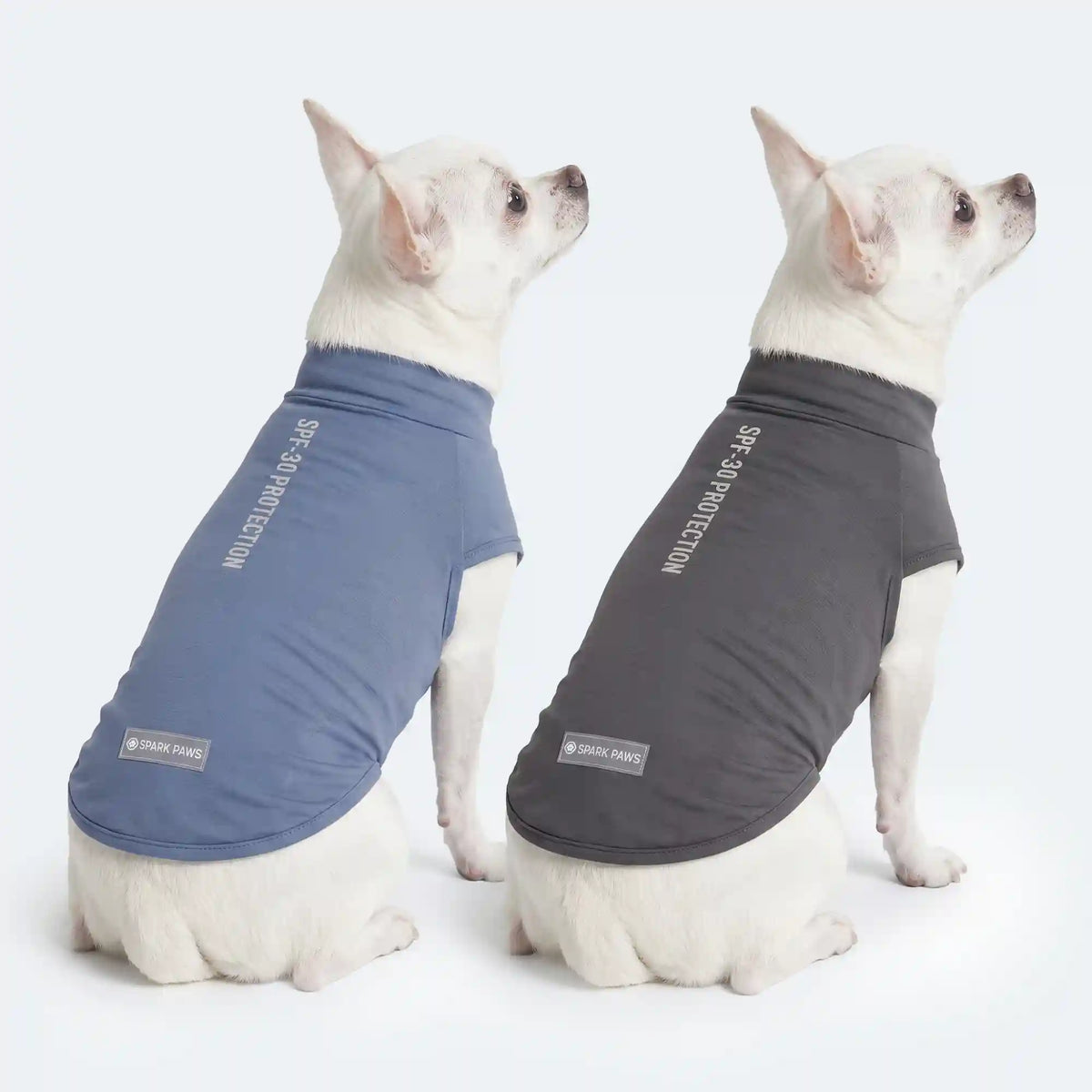 Sunblock Dog T-Shirt (2-pack) - Dark Grey Navy Blue