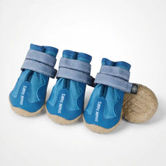 365 All-Season Dog Shoe 4PC Set - Blue