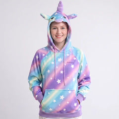 Halloween Human Hoodie - Unicorn