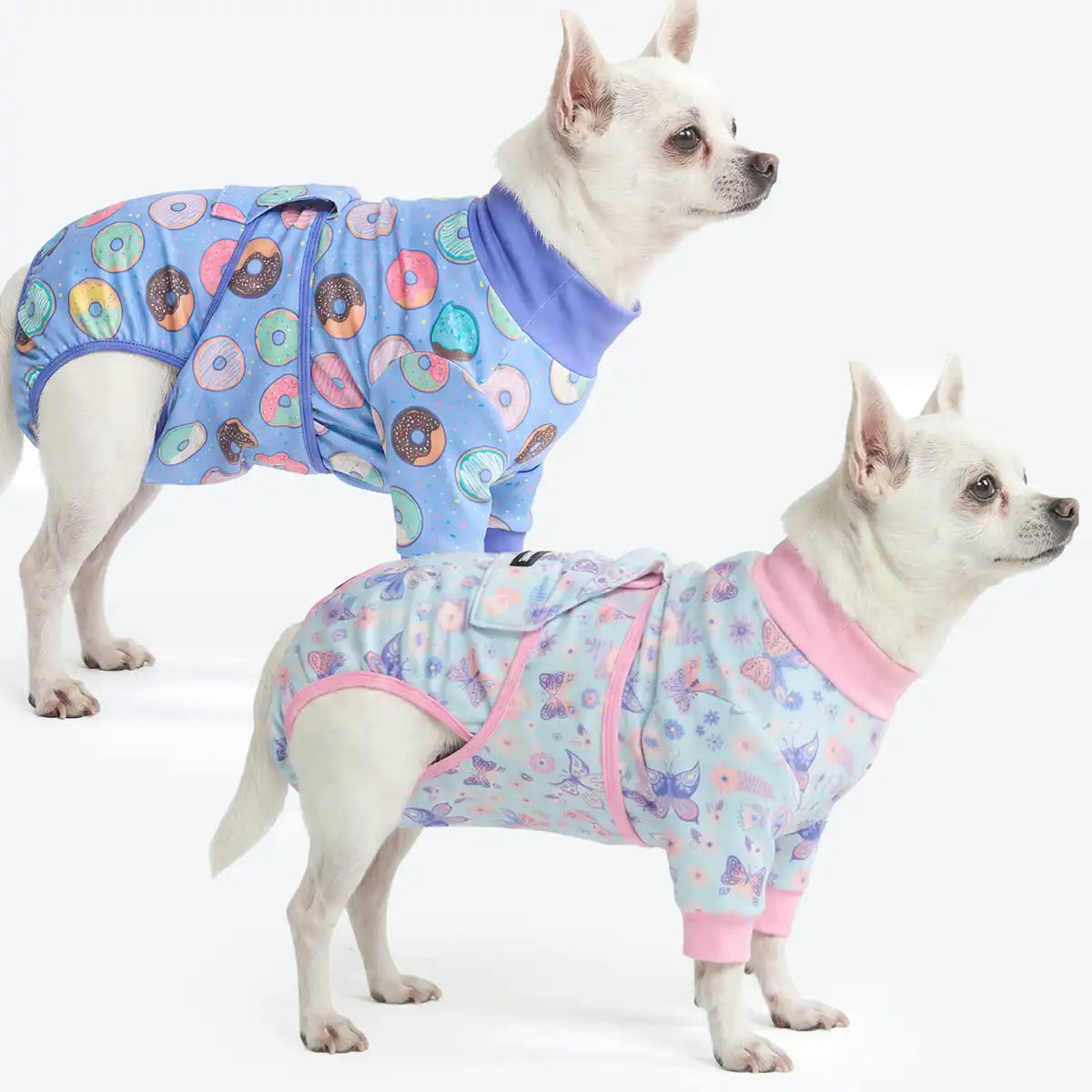 Dog Surgical Suit (2-pack) - Butterfly and Donuts