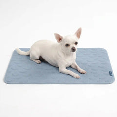 Frostcore™ Cooling Mat - Hearts Ash Blue