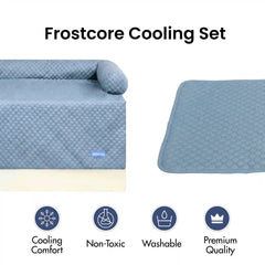 Frostcore™ Cooling Couch Cover Dog Bed and Cooling Mat Sets