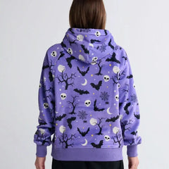 Halloween Human Hoodie - Purple (2)