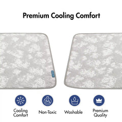 Frostcore™ Cooling Mat (2-pack) - Clouds Grey