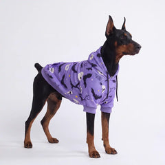 Halloween Dog Hoodie - Purple
