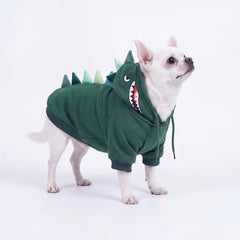 Halloween Dog Hoodie - Dinosaur (2)