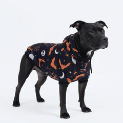 Halloween Dog Hoodie - Black