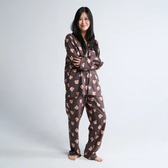 Human Pajama Pants - Bear Black