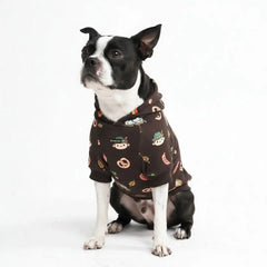 The Germany Dog Hoodie - Dark Brown