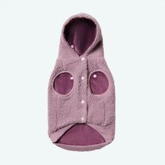 Teddy Sherpa Dog Jacket - Taupe