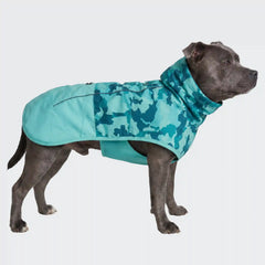 Breatheshield™ Dog Raincoat - Camo Teal