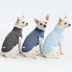 Sunblock Dog T-Shirt (3-pack) - Navy Blue, Dark Grey, Blue