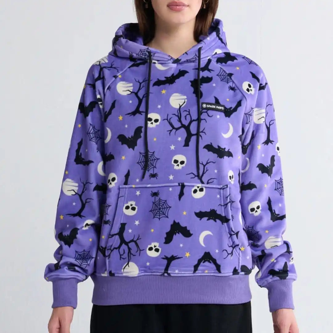 Halloween Human Hoodie - Purple (2)